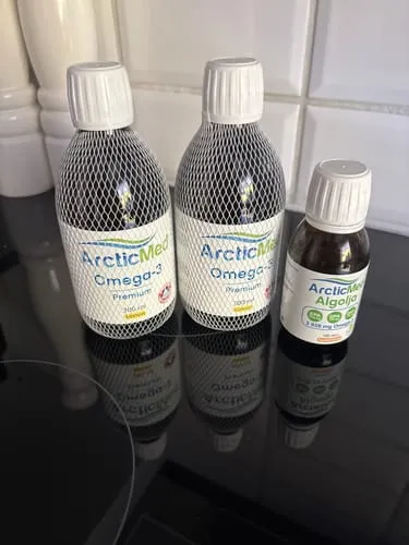 Arcticmed Alg Omega-3 Premium algolja apelsin 100 ml