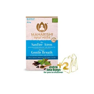 Maharishi Ayurveda Gentle Breath te 22,5g lakrits-mynta