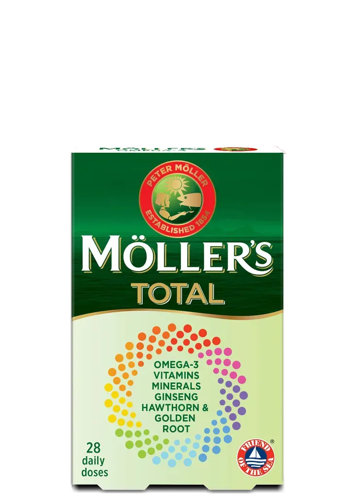 Möller's Total kosttillskott 28 dagdoser omega-3