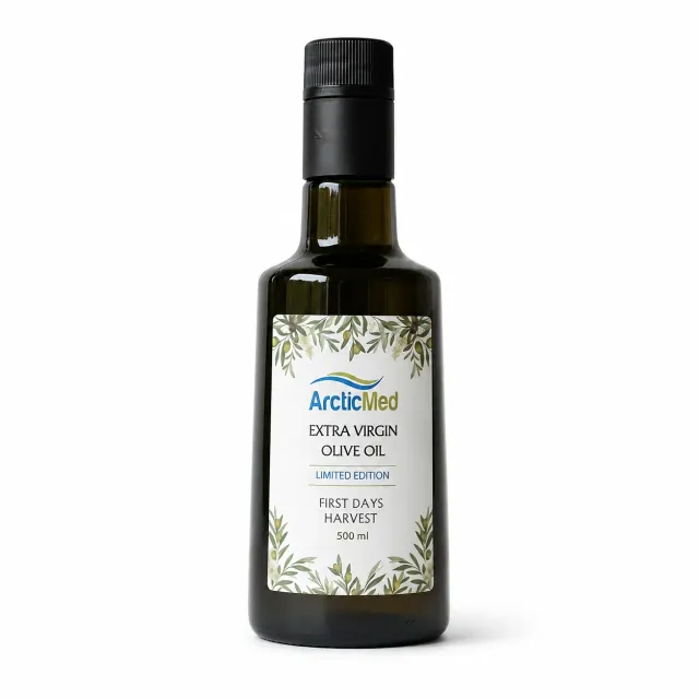 Arcticmed Extra Virgin Olivolja 500 ml 1-pack polyfenolrik