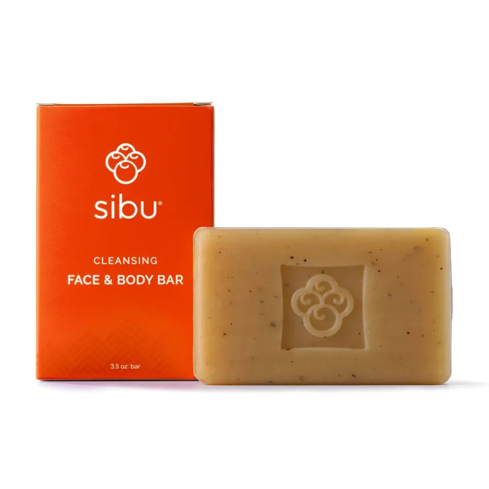 Sibu Sea Cleansing Face & Body Bar tvål 1-pack