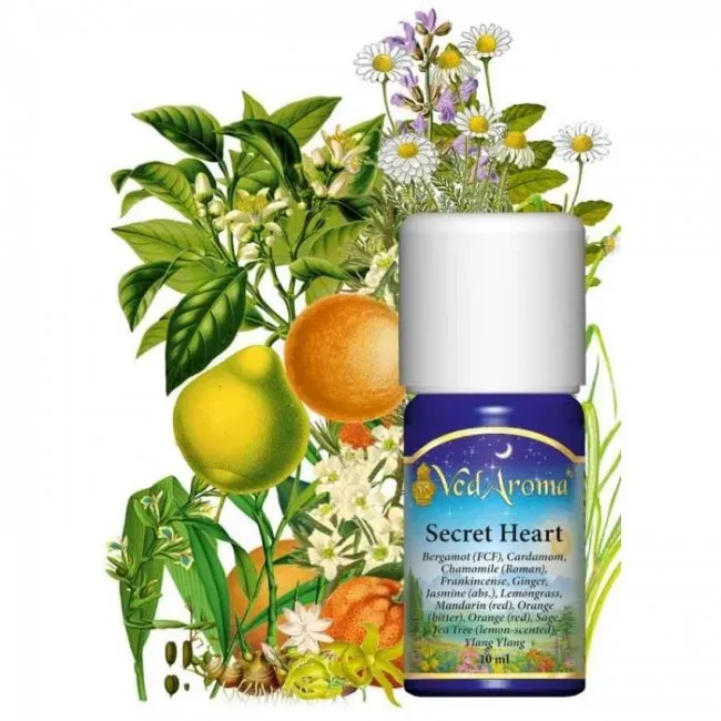 Maharishi Ayurveda Secret Heart doftoljeblandning diffuser