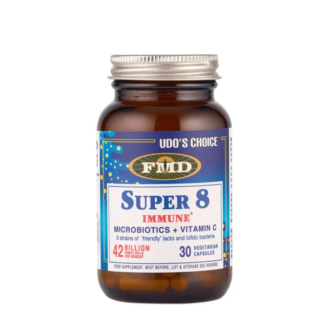 Udo's Choice Super 8 Immune 30 kapslar probiotika
