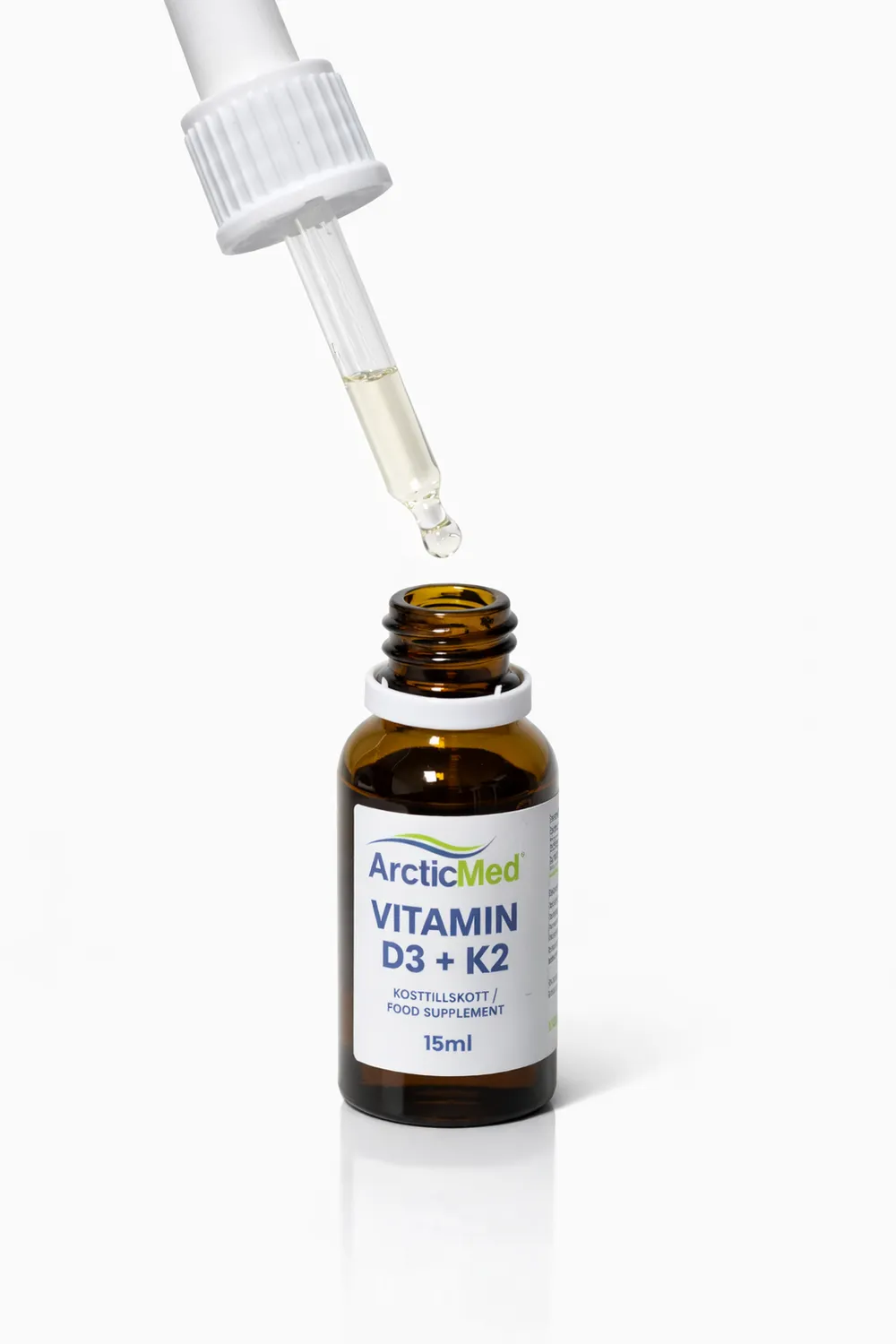 Arcticmed Vitamin D3 K2 droppar 15 ml MK-7