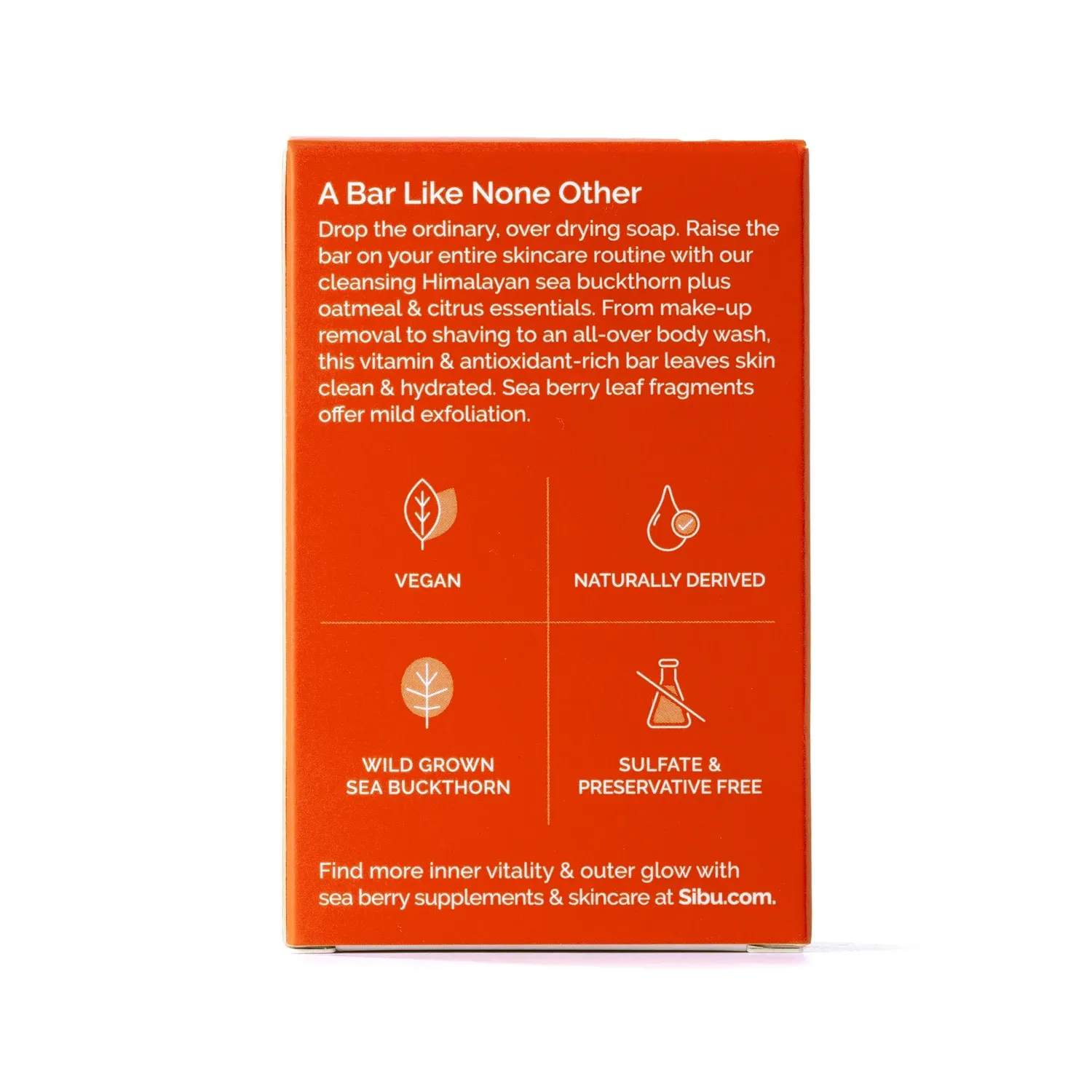Sibu Sea Cleansing Face & Body Bar tvål 1-pack