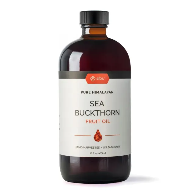Sibu Sea Bulk Sea Buckthorn fruktolja 2 oz omega-7