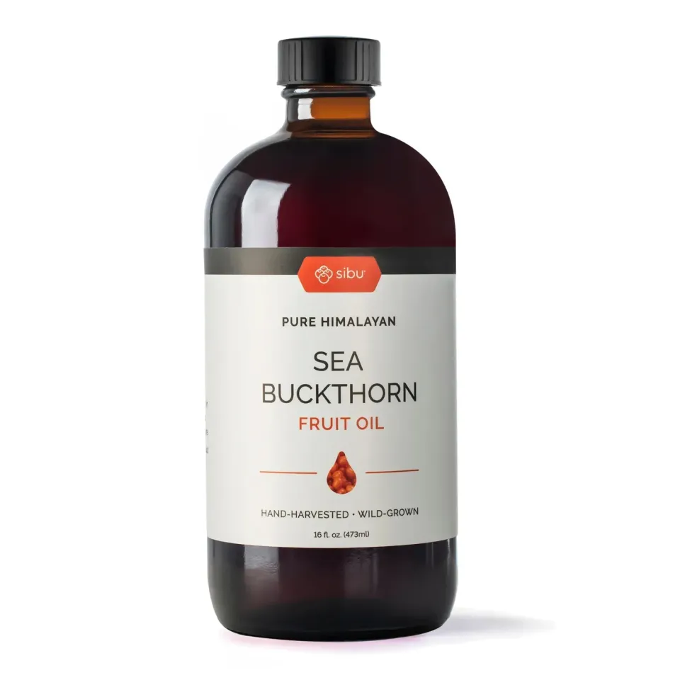Sibu Sea Bulk Sea Buckthorn fruktolja 2 oz omega-7