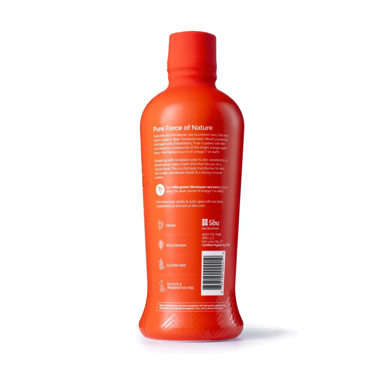 Sibu Sea Omega-7 Pure havtornssaft omega-7