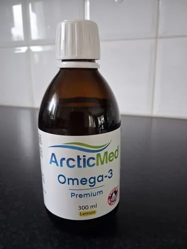 Arcticmed Omega-3 Premium fiskolja natural 300 ml