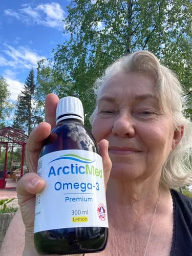 Arcticmed Omega-3 Premium fiskolja natural 300 ml