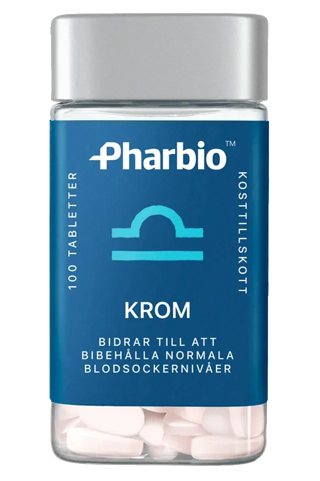 Pharbio Krom tabletter organiskt krom