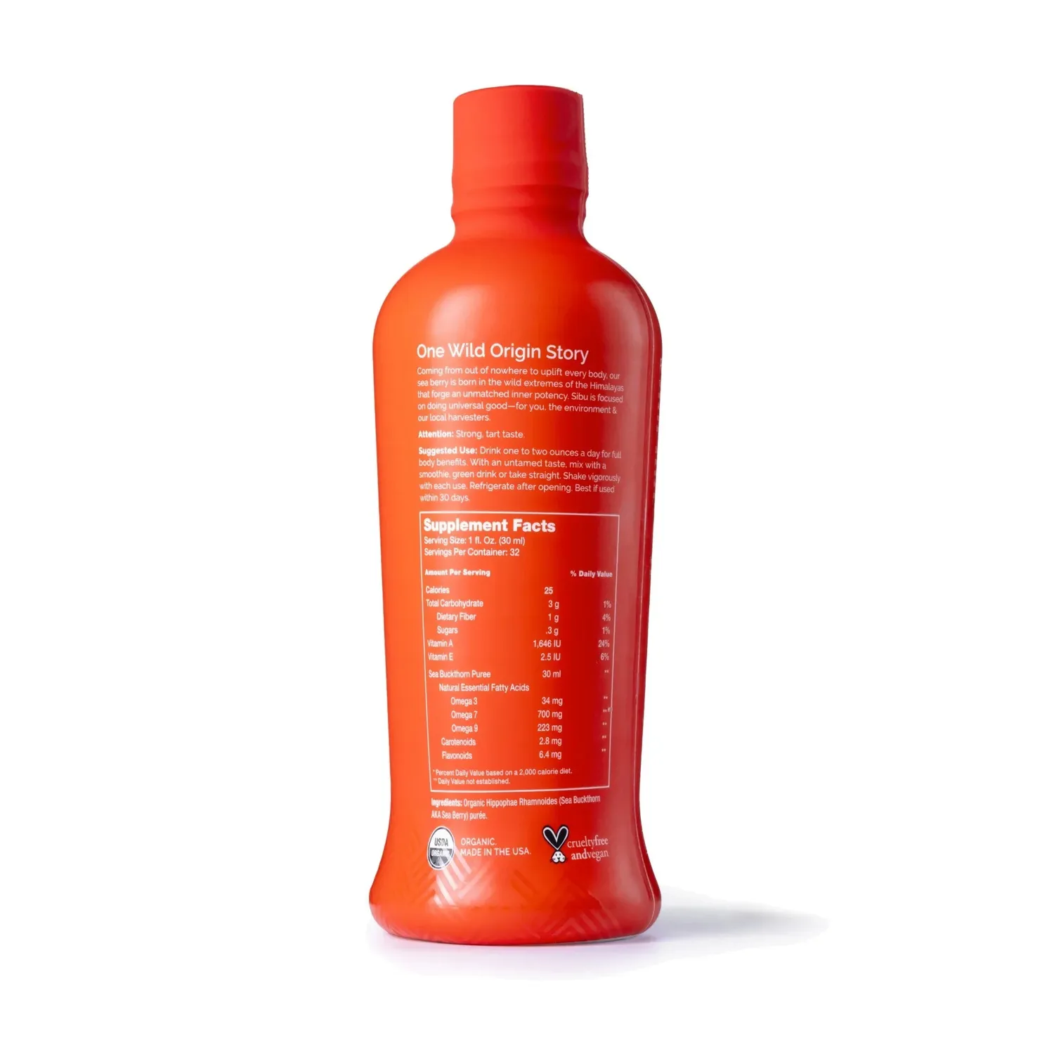 Sibu Sea Omega-7 Pure havtornssaft omega-7