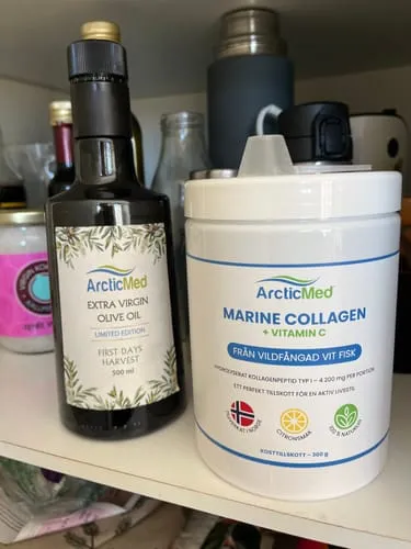 Arcticmed Marine Collagen pulver citron vitamin C