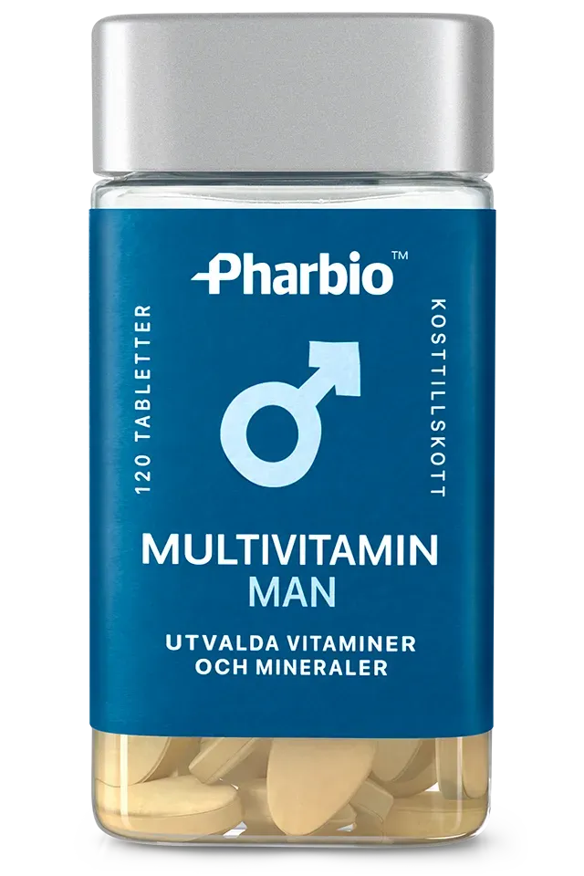 Pharbio Multivitamin Man tabletter för män