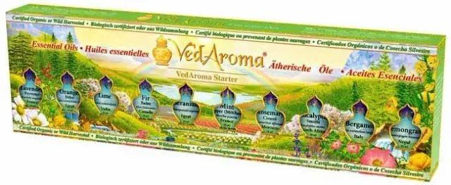 Maharishi Ayurveda VedAroma startkit oljor 10-pack
