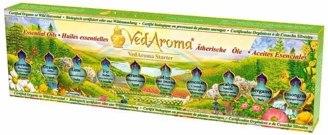 Maharishi Ayurveda VedAroma startkit oljor 10-pack