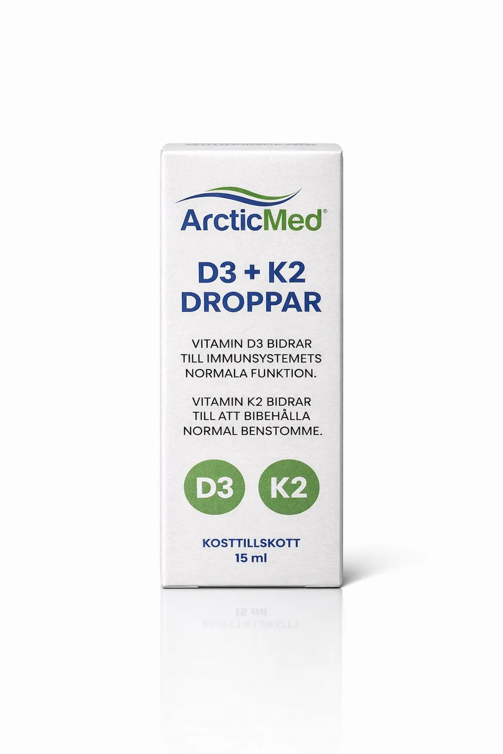 Arcticmed Vitamin D3 K2 droppar 15 ml MK-7
