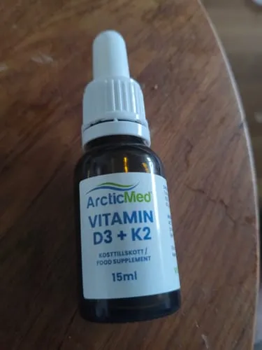 Arcticmed Vitamin D3 K2 droppar 15 ml MK-7