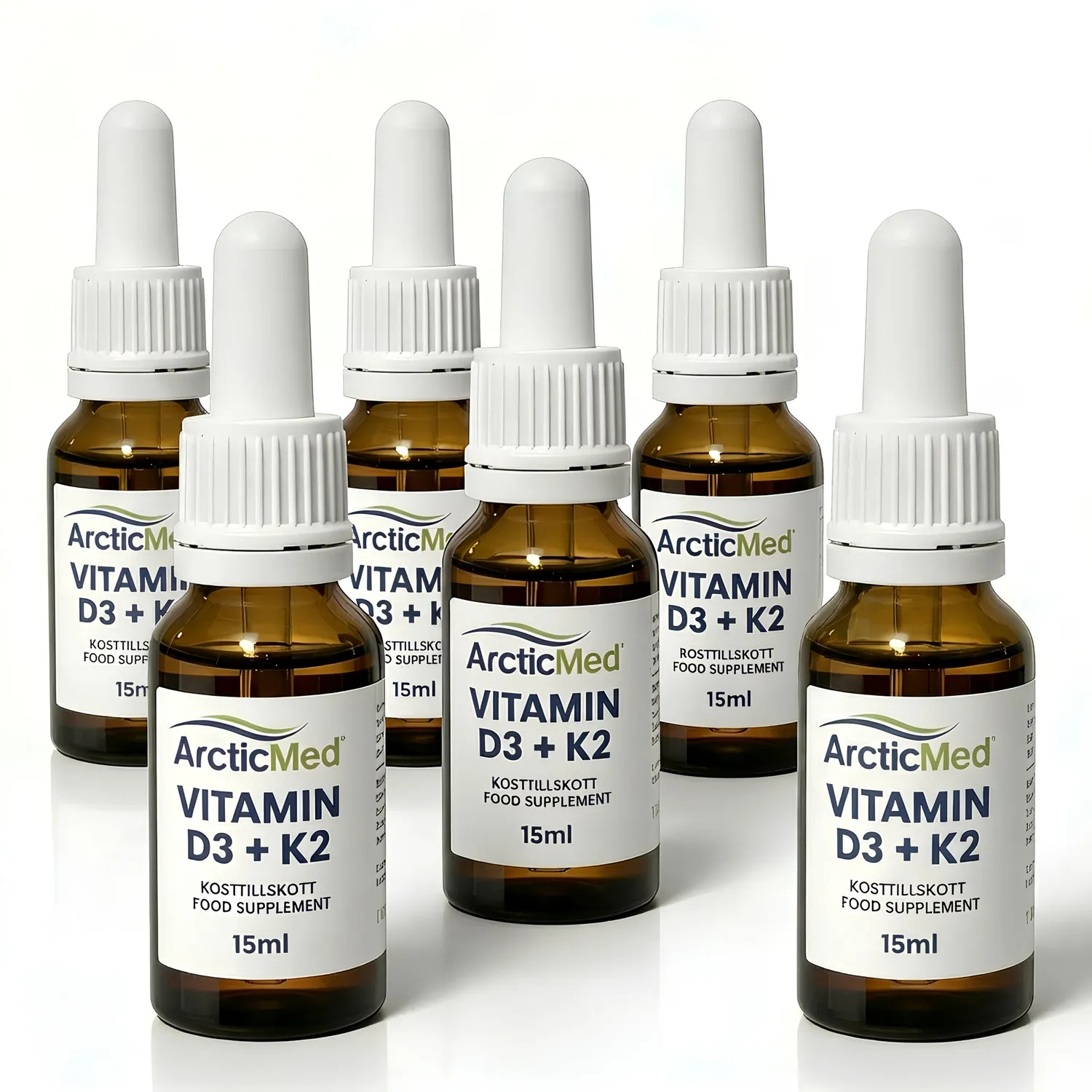 Arcticmed Vitamin D3 K2 droppar 15 ml MK-7