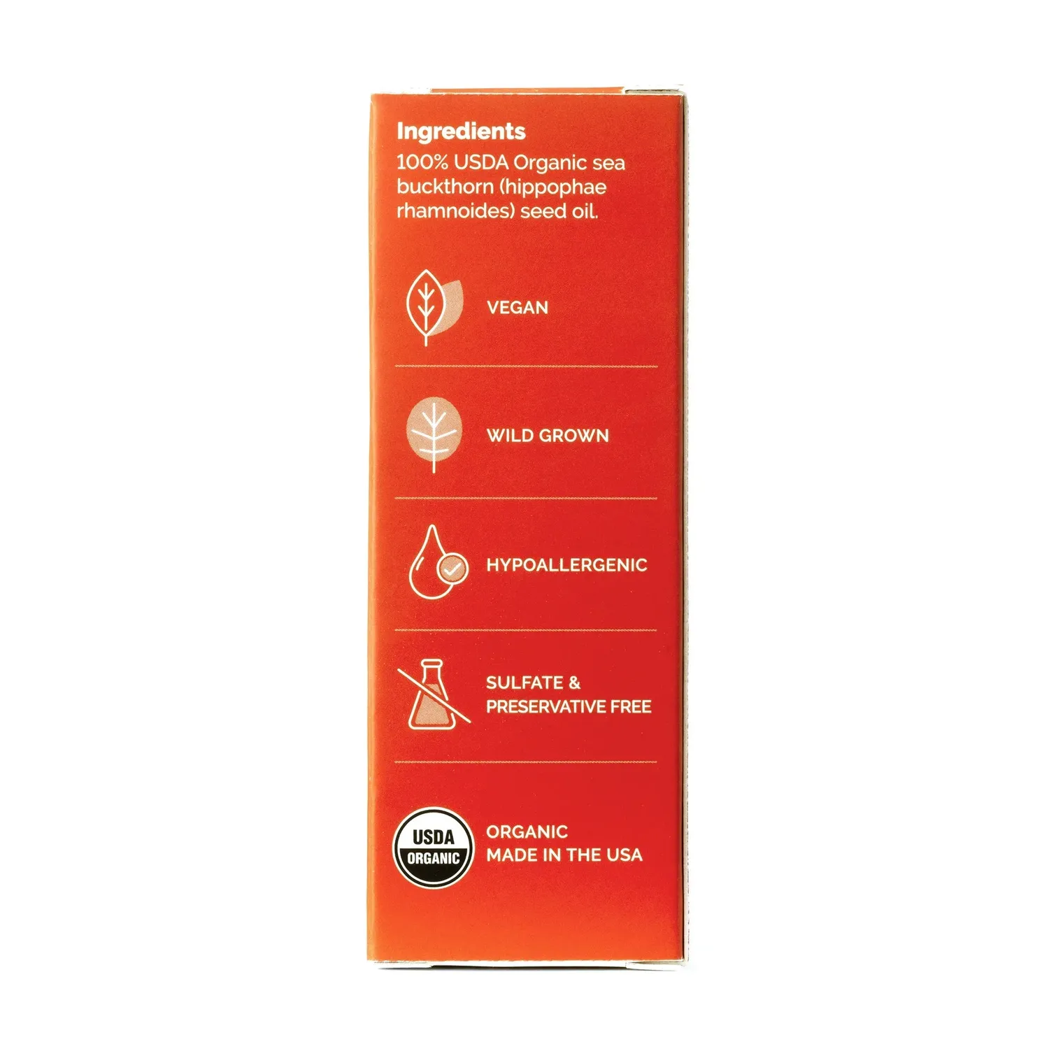 Sibu Sea Sea Buckthorn Seed Oil ansiktsolja 30 ml